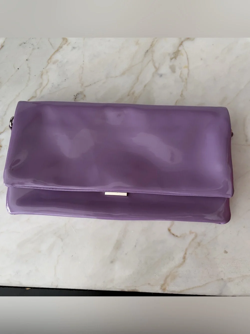 Steve Madden glossy lavender